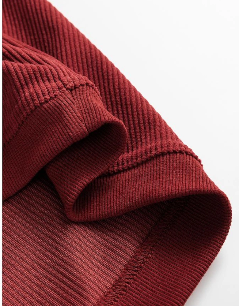 Racing Red MERRY Graphic Corded Christmas Sweatshirt