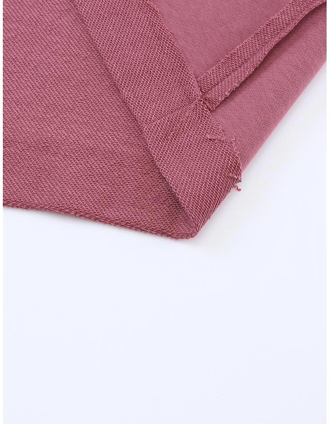 Azura Exchange Exposed Seam Drop Shoulder Raw Hem Oversized Sweatshirt