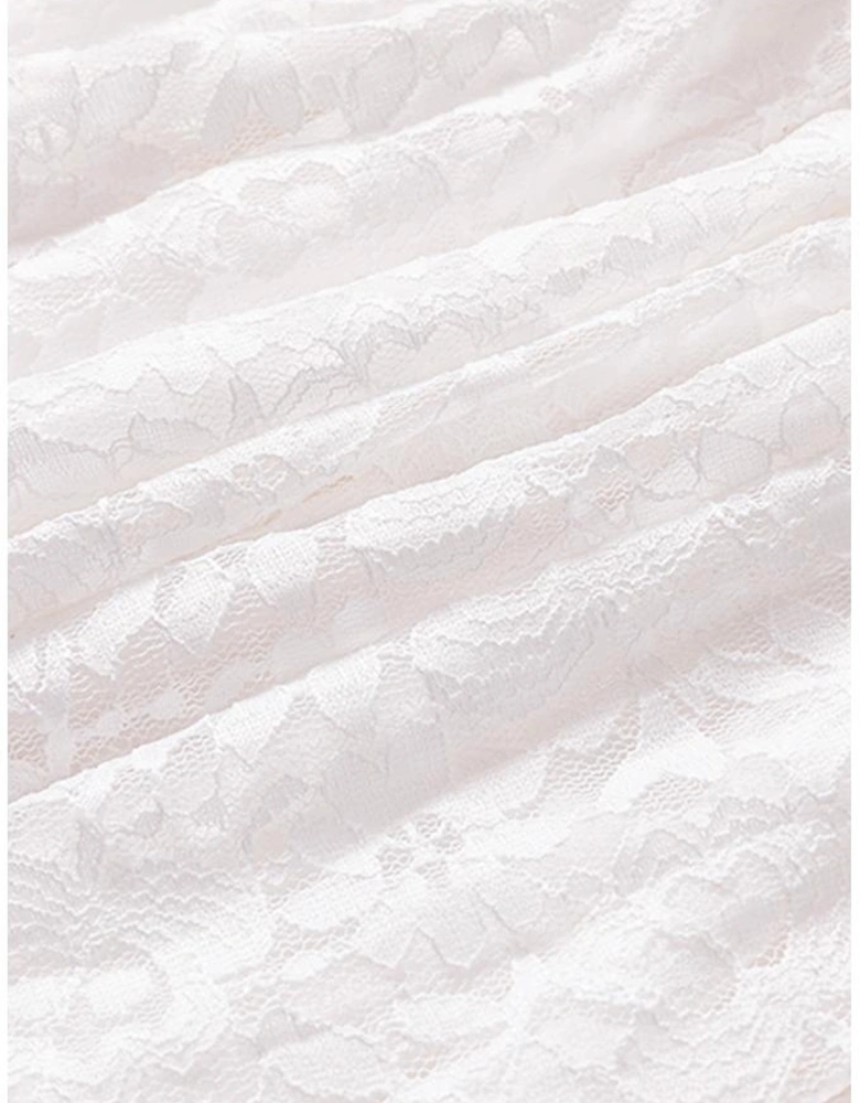 Azura Exchange Black Lace V Neck Mini Dress