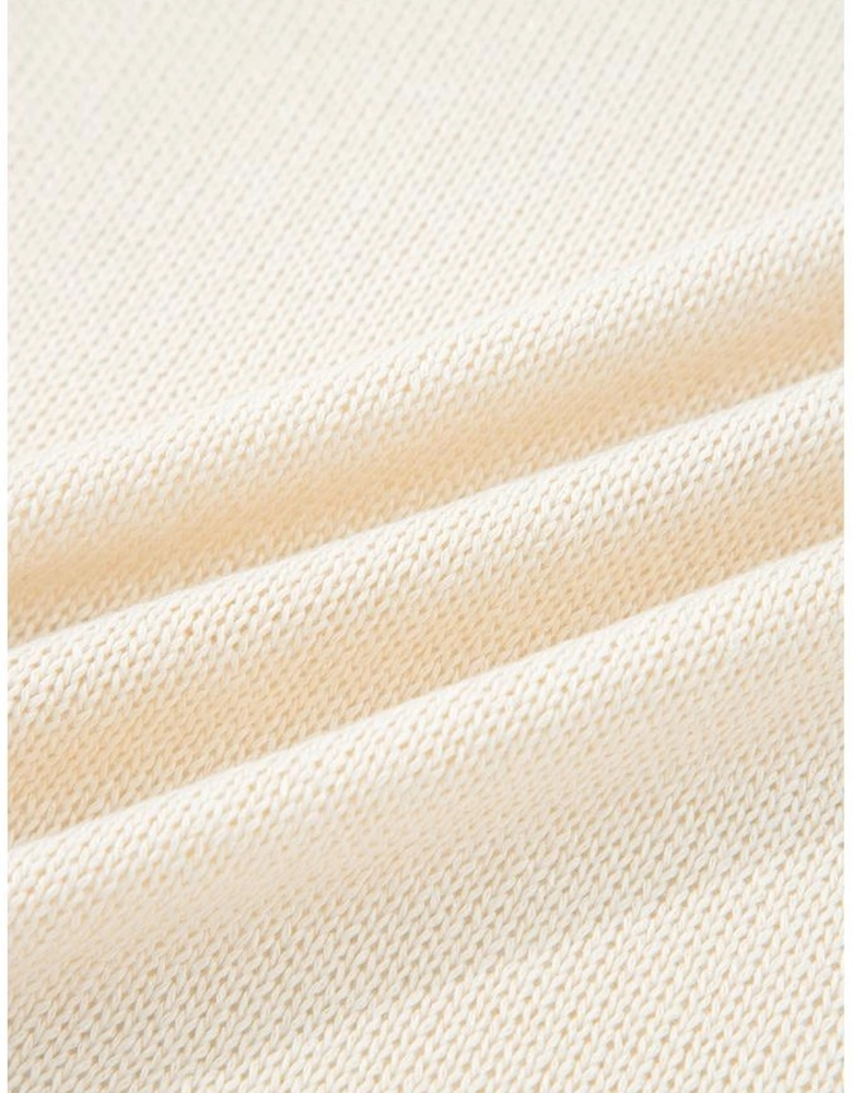 Smoke Gray Solid Color Hollowed Knit Open Front Cardigan Sweater