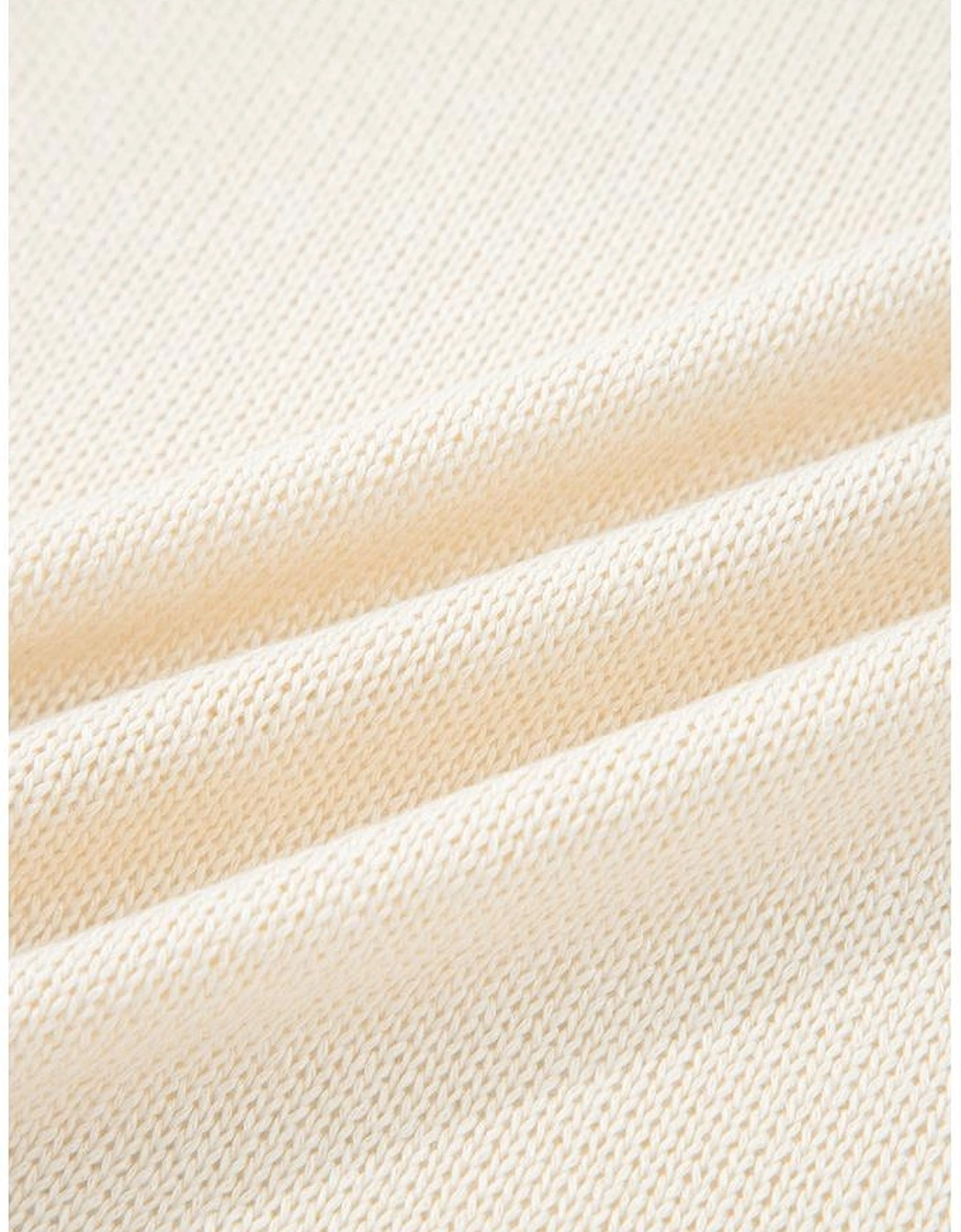 Smoke Gray Solid Color Hollowed Knit Open Front Cardigan Sweater