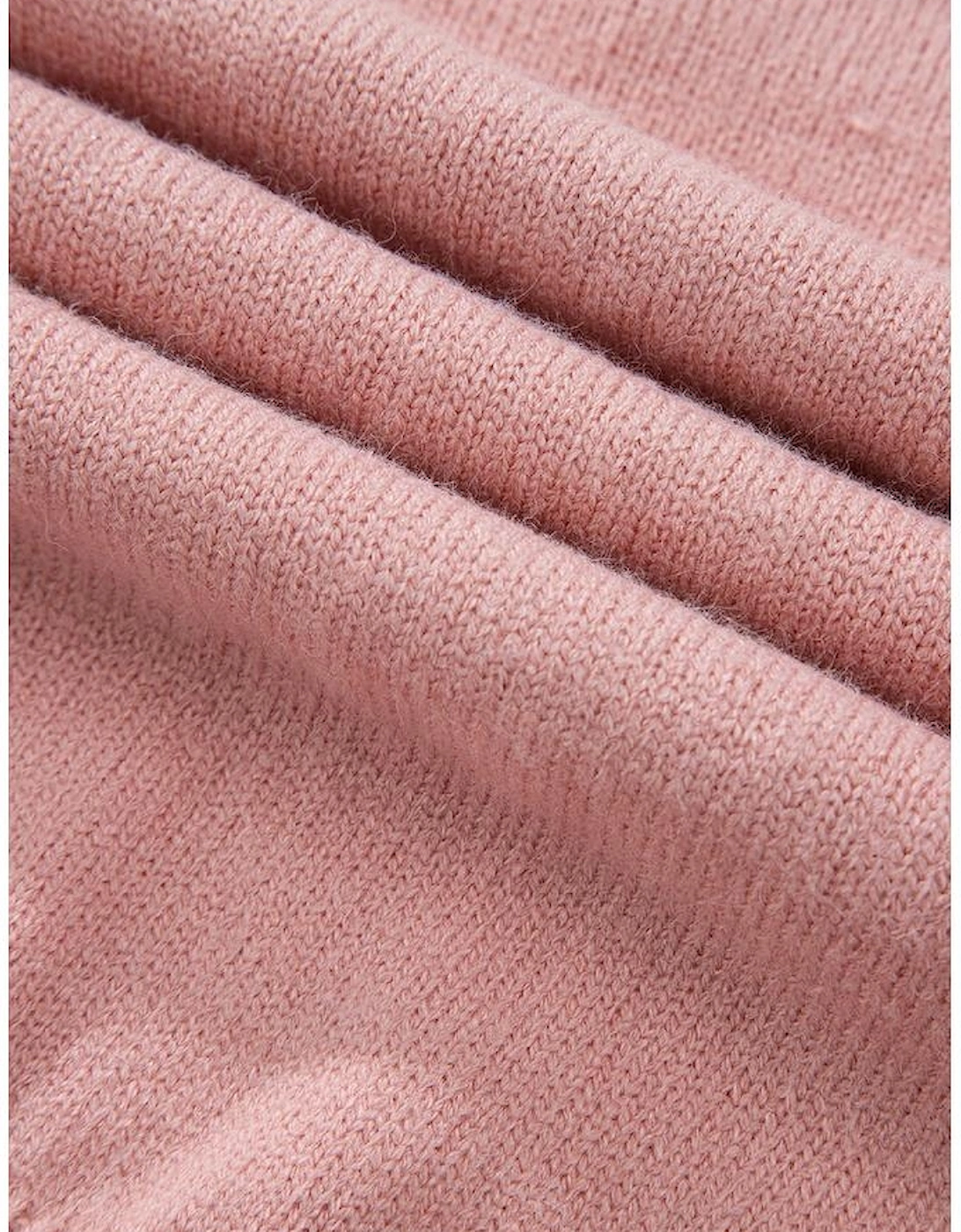 Sepia Rose Textured Knit Pearl Beaded Button Up Cardigan