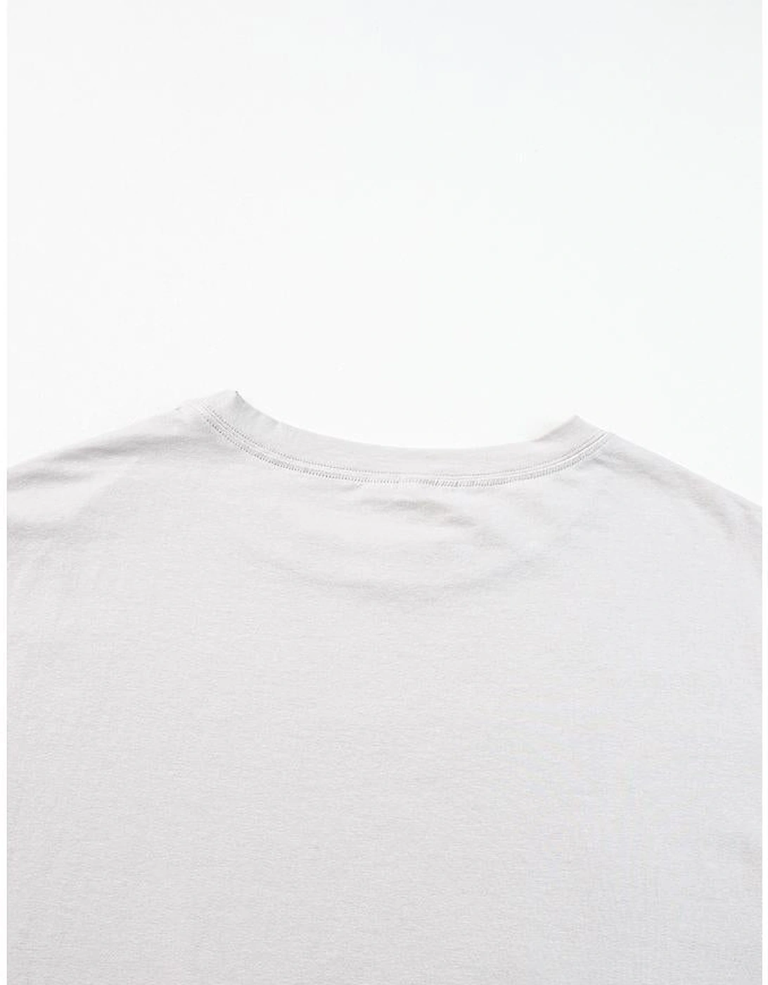 Gray Rock & Roll Graphic Distressed Vintage Tee