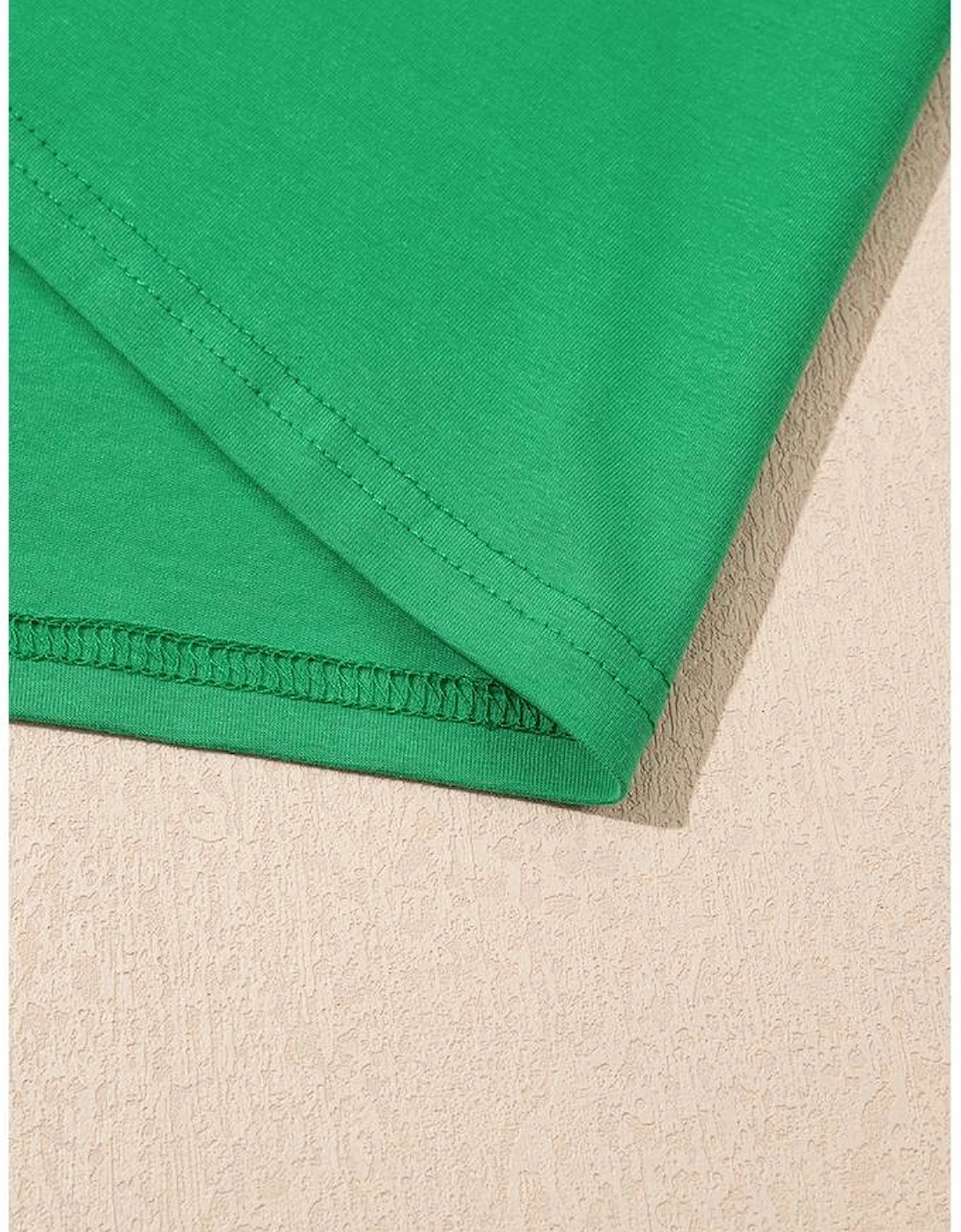 Bright Green Rhinestone Lucky Poker Cards Oversized T Shirt Mini Dress