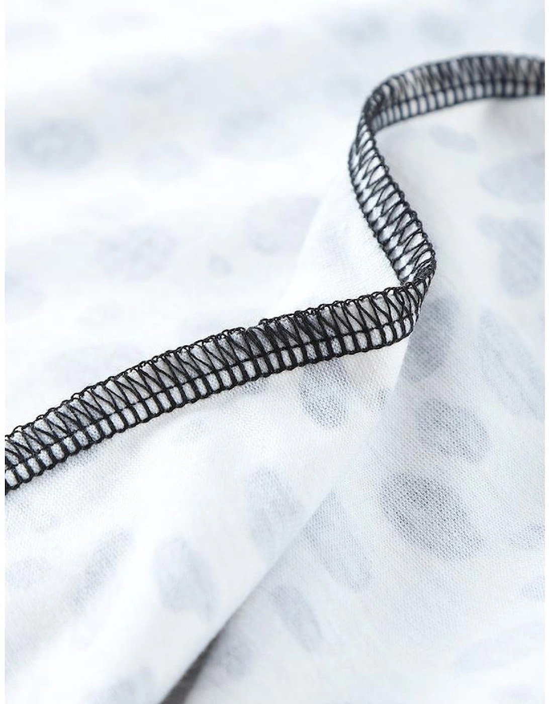 Black Gradient Leopard Split Neck Tank Top, 16 of 15