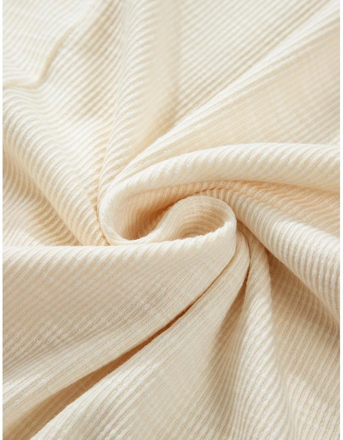 Apricot Plus Size Floral Patchwork Ribbed Puff Sleeve Top