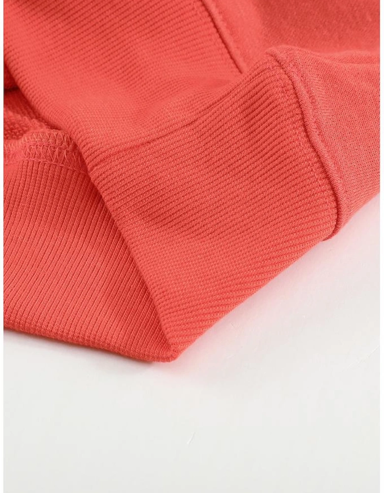 Plain Crew Neck Pullover Sweatshirt