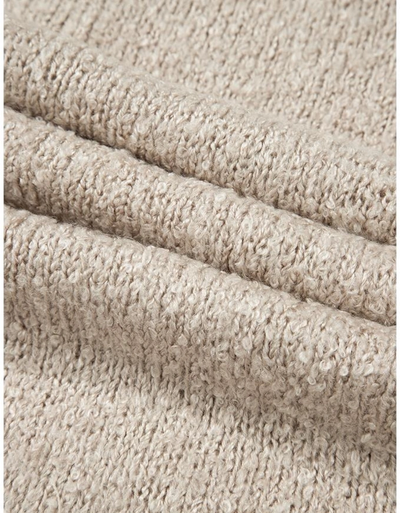 Jet Stream Collared Drop Shoulder Button Up Cardigan with Pocket