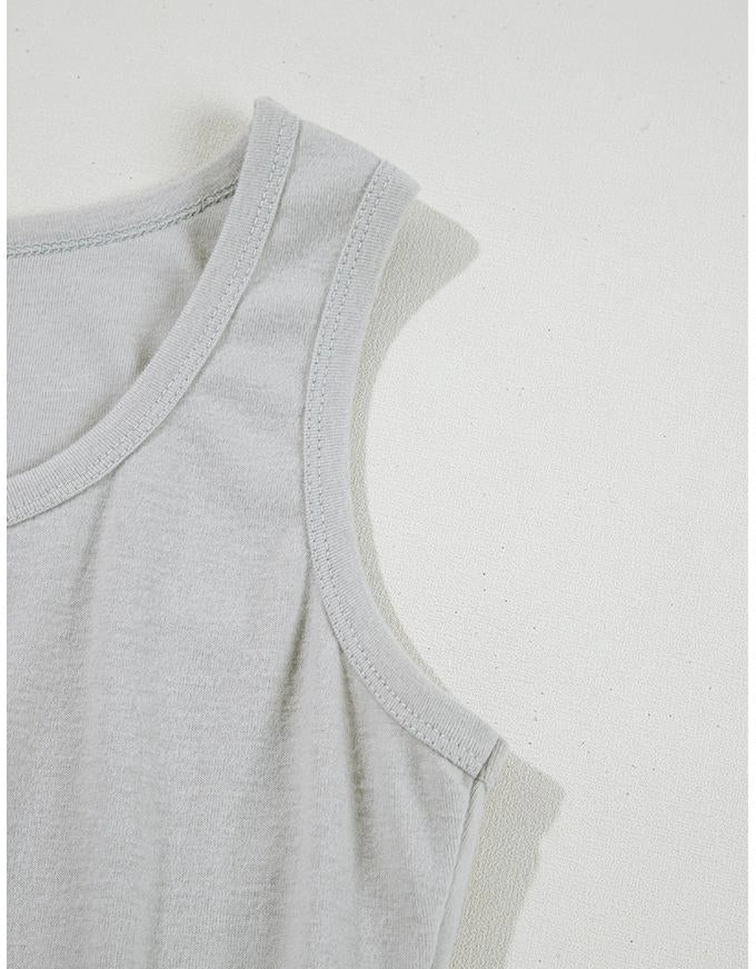 Gray 3 Pcs Crop Tank Top Shorts with Cardigan Lounge Set