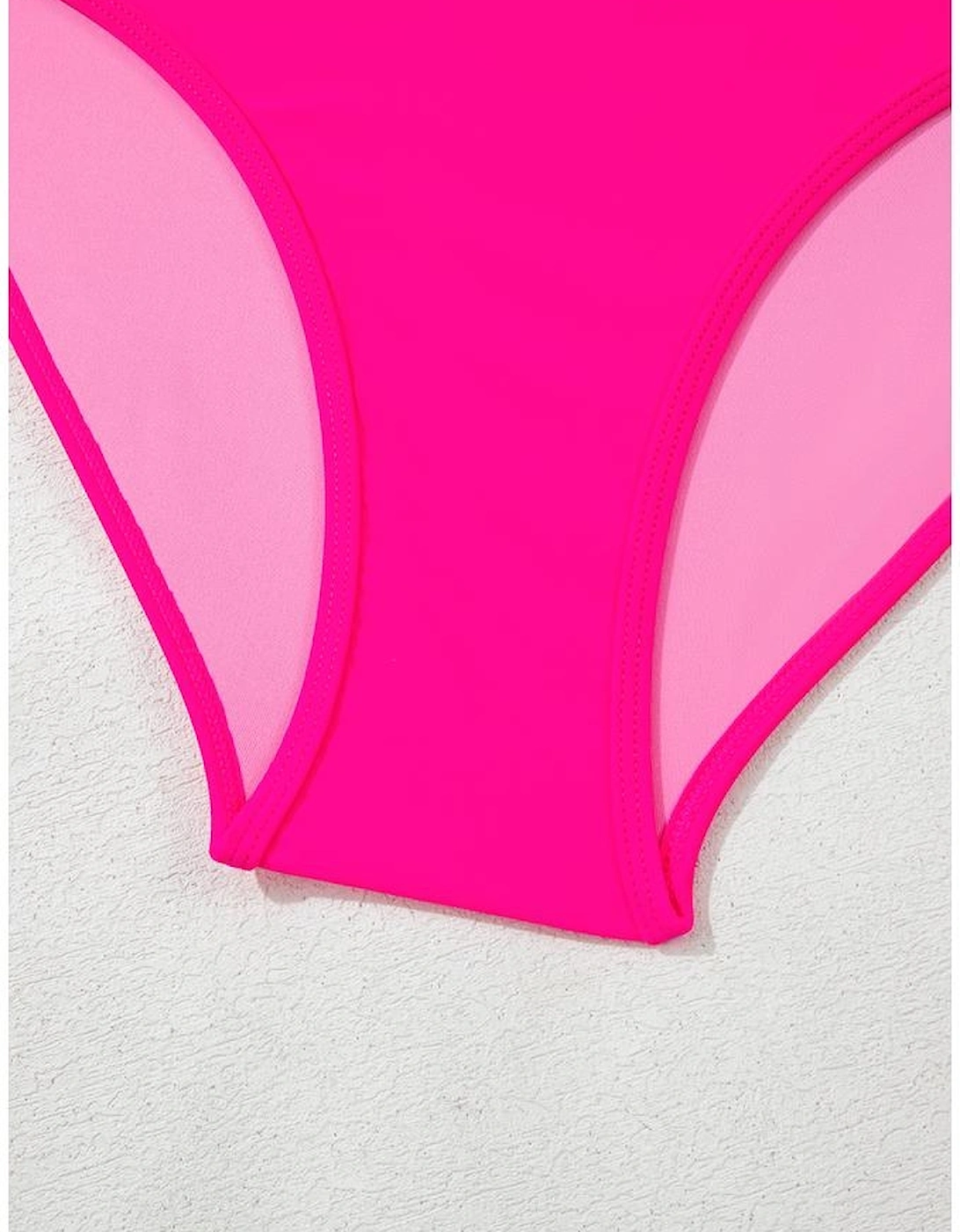 Bonbon Ruched Tummy Control Tankini 2pcs Swimsuit