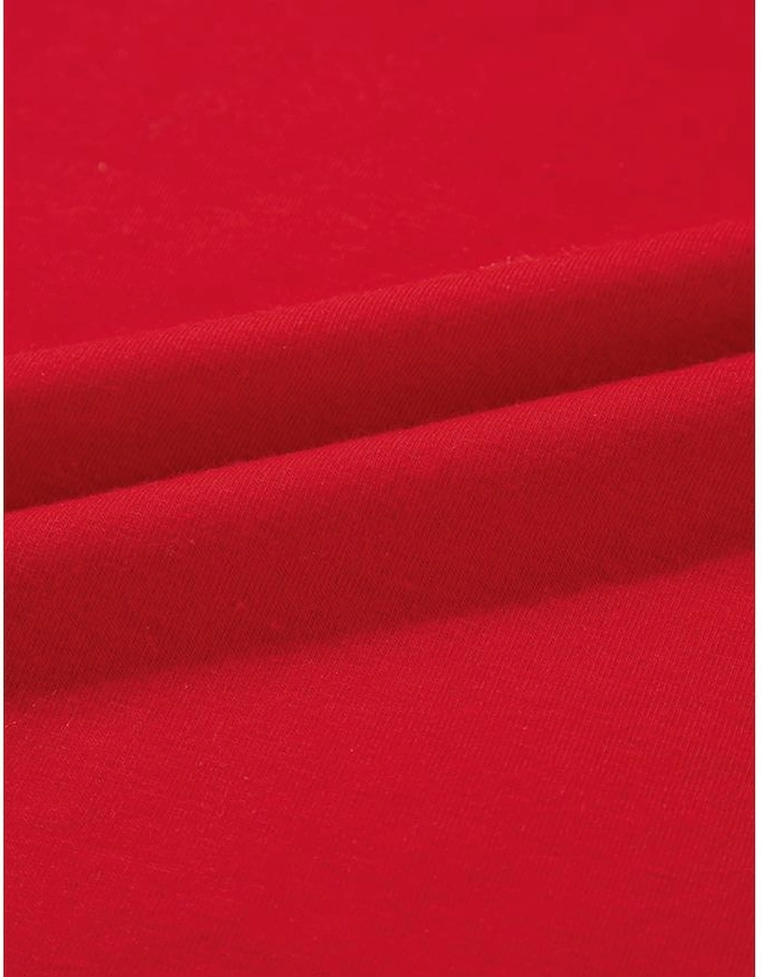 Red Merry Christmas Graphic Crewneck T Shirt, 15 of 14