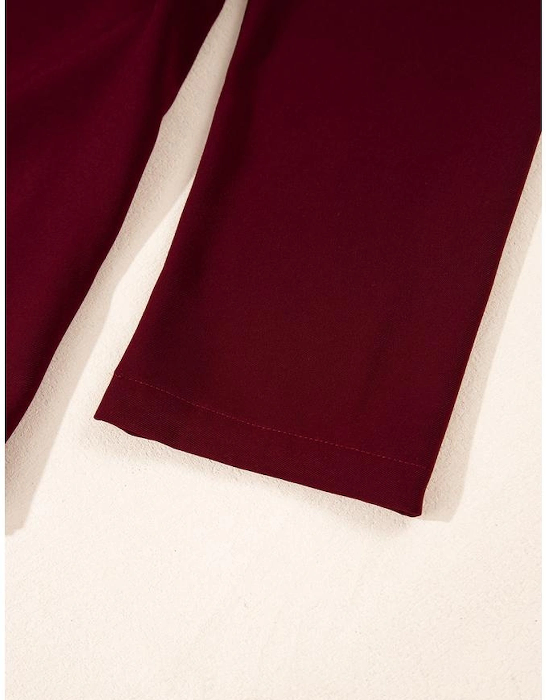 Red Dahlia Collar Tab Sleeve Zip Up Flap Detail Jacket