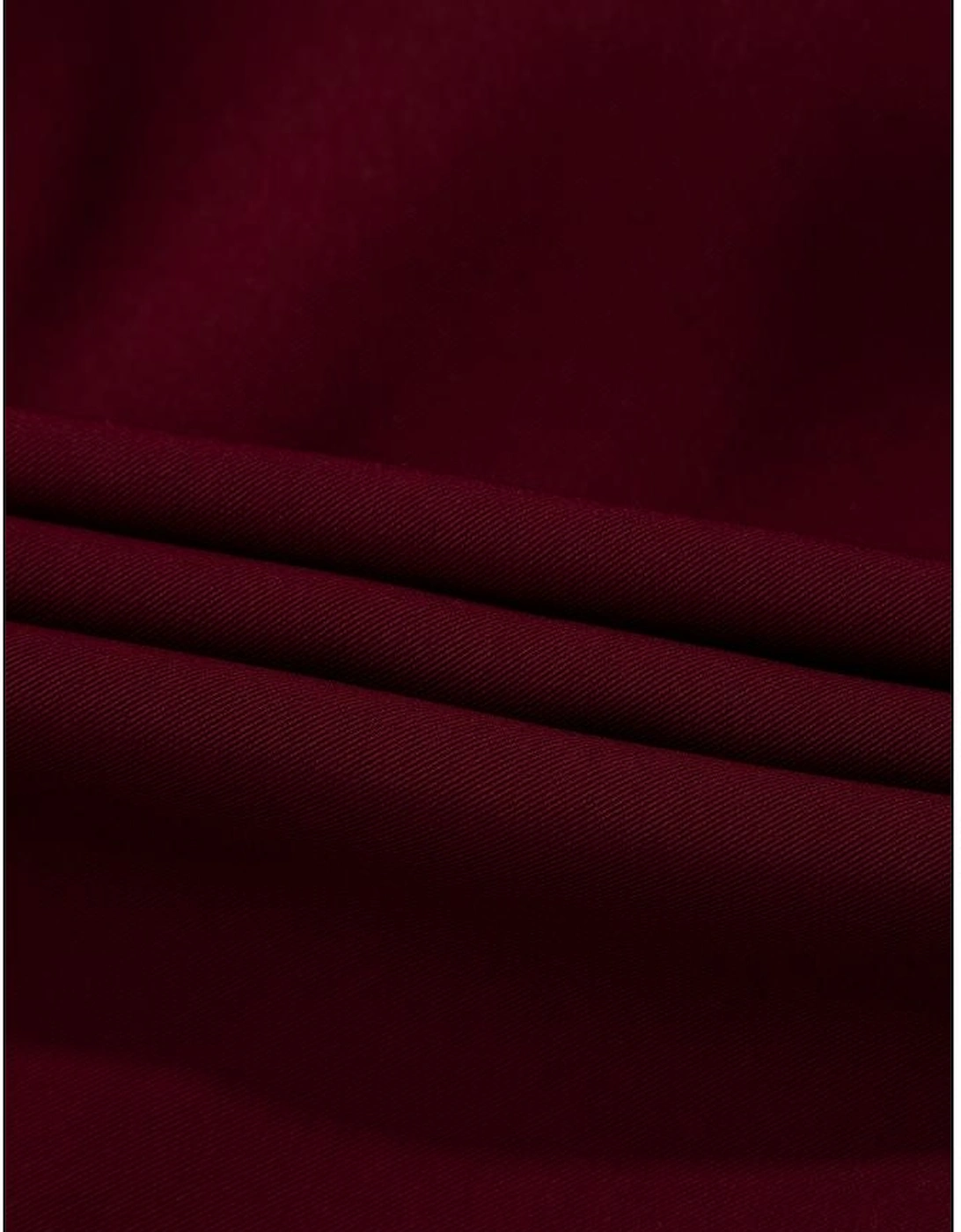 Red Dahlia Collar Tab Sleeve Zip Up Flap Detail Jacket