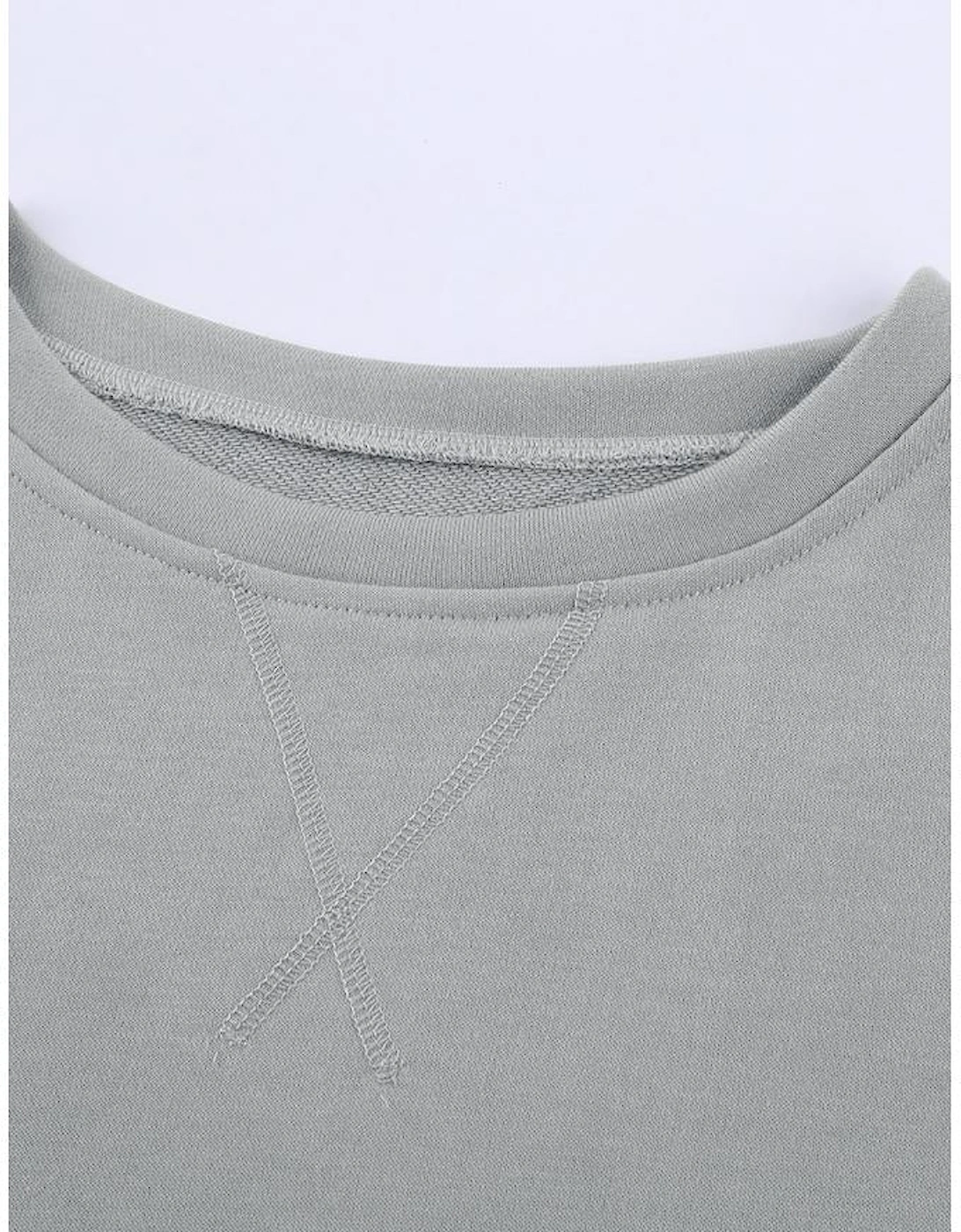 Patchwork Dropped Shoulder Sweatshirt