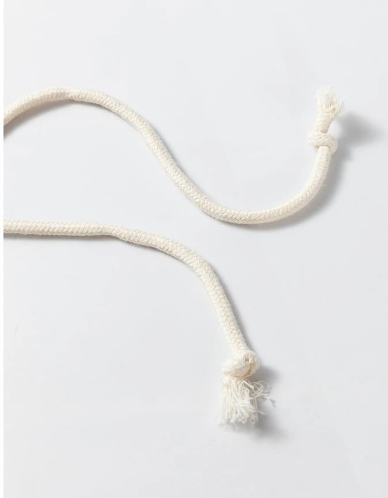 Light Blue Star Print Light Wash Drawstring High Waist Wide Leg Jeans