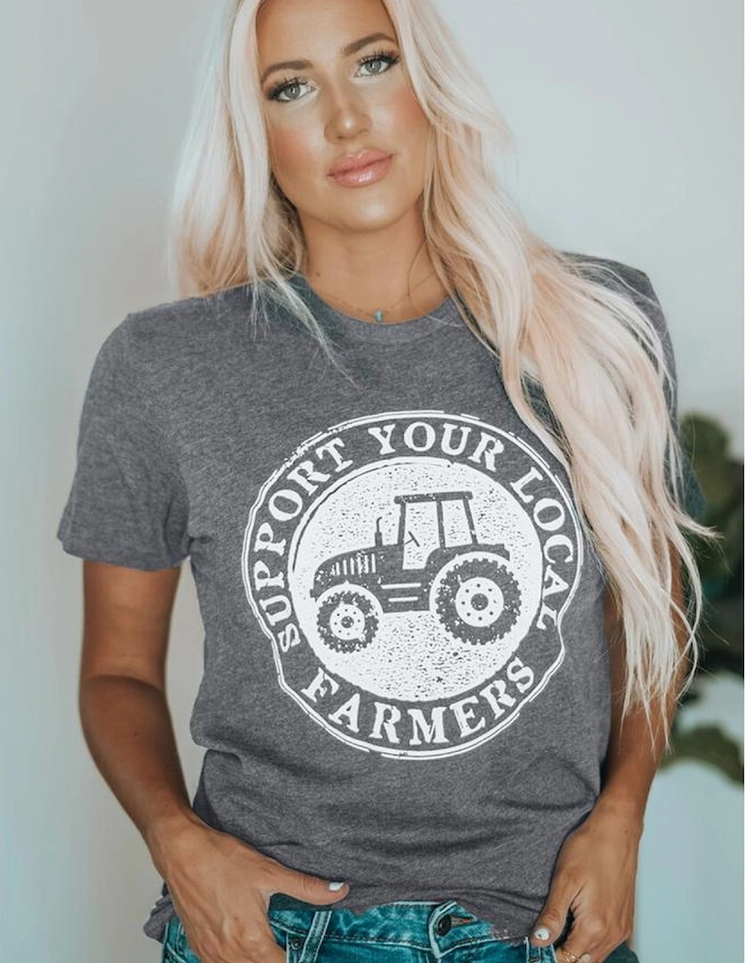 SUPPORT YOUR LOCALFARMERS Graphic Tee