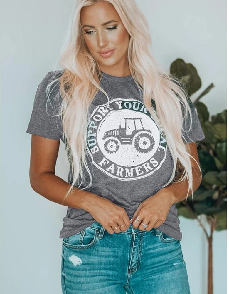 SUPPORT YOUR LOCALFARMERS Graphic Tee