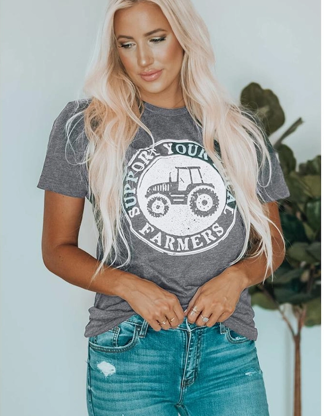 SUPPORT YOUR LOCALFARMERS Graphic Tee