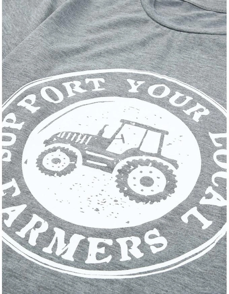 SUPPORT YOUR LOCALFARMERS Graphic Tee