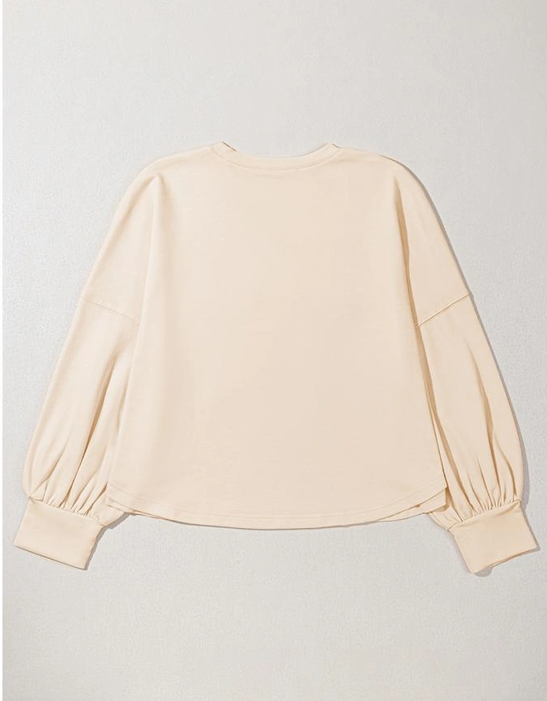 Beige Star Shape Studded Crew Neck Plus Size T Shirt
