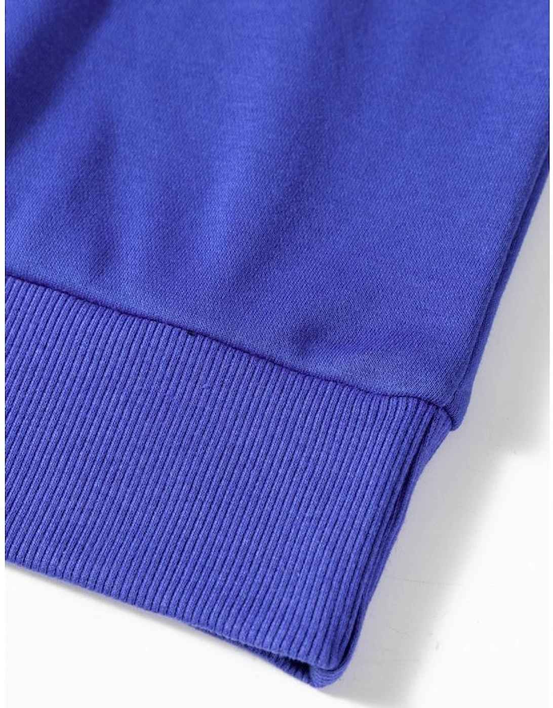 Dark Blue Tinsel Game Day Drop Shoulder Graphic Sweatshirt