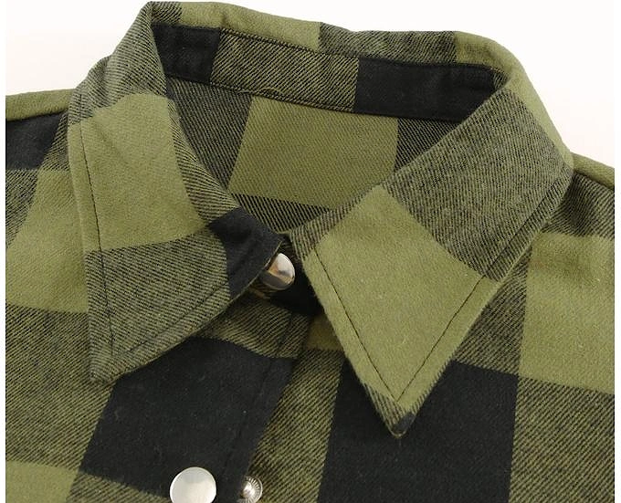 Azura Exchange Plaid Shirt Coat