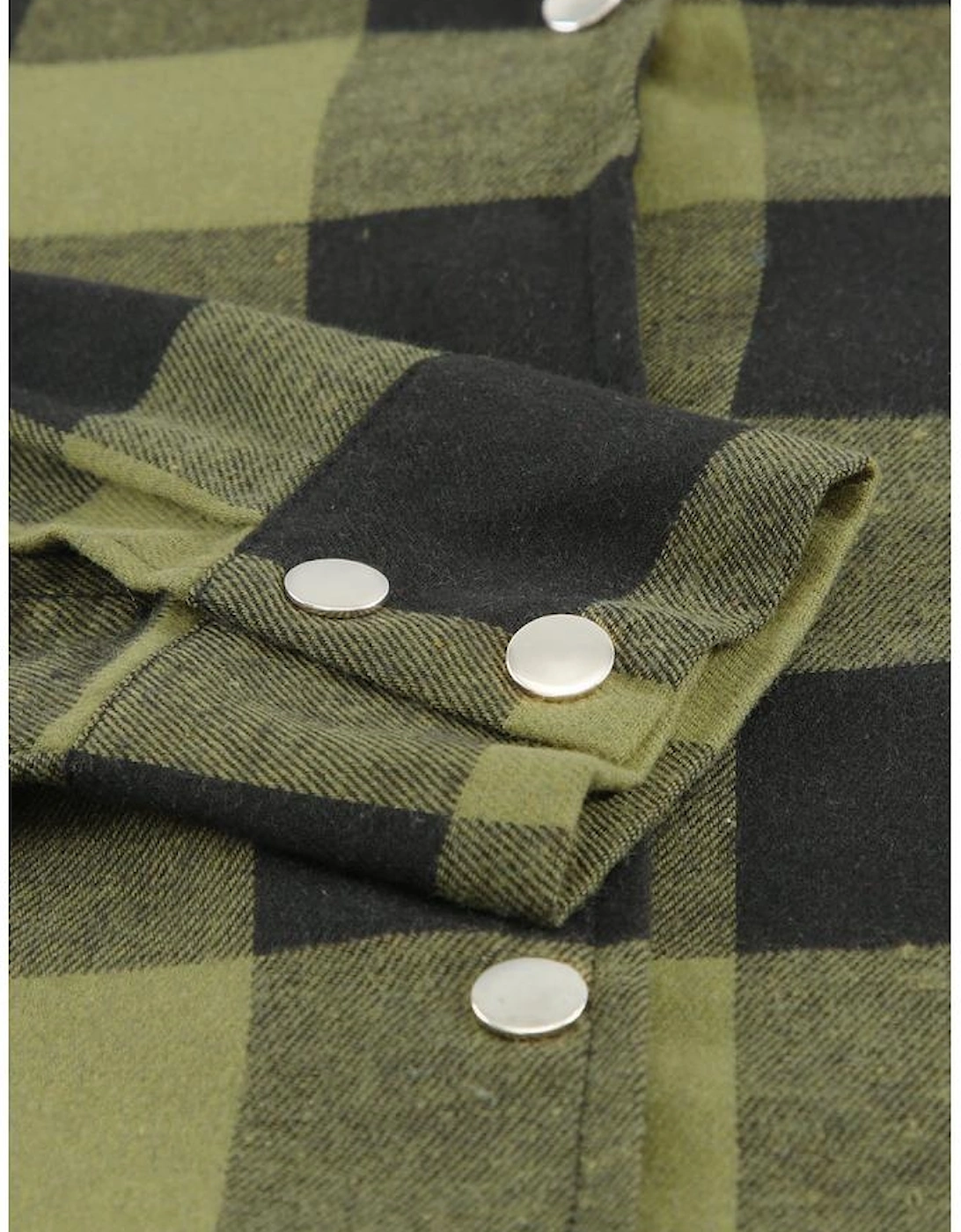 Azura Exchange Plaid Shirt Coat