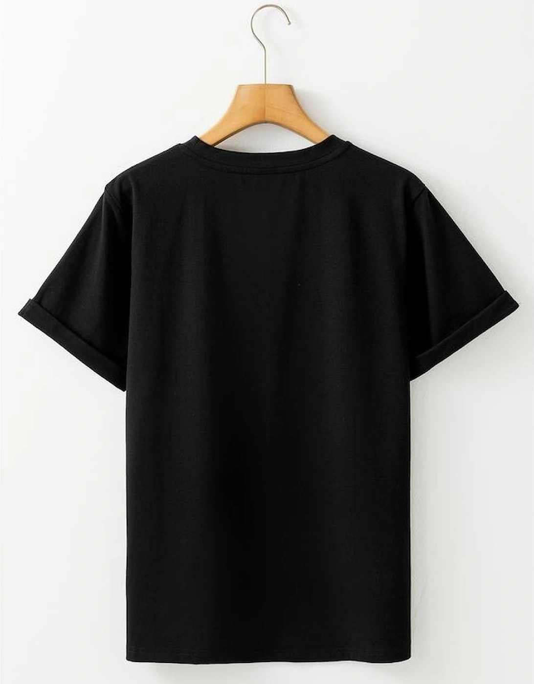 Black Christmas Big Bowknot Graphic Crewneck T Shirt, 12 of 11