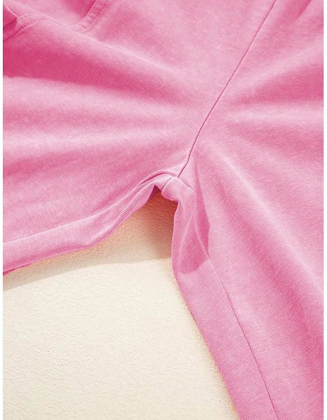 Bonbon Mineral Wash Exposed Seam Drawstring High Waist Wide Leg Cargo Pants