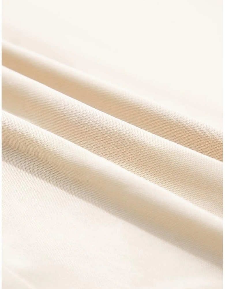 Apricot Lace Cascading Tiered High Waist Maxi Skirt