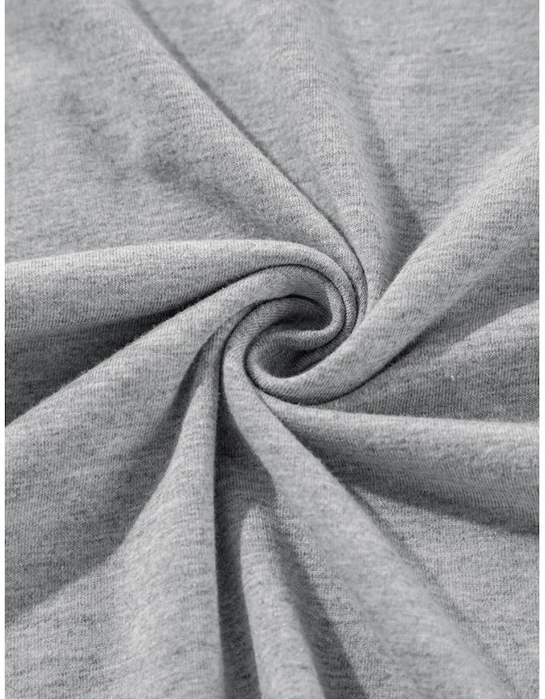 Gray Crew Neck Pleated Tank Top