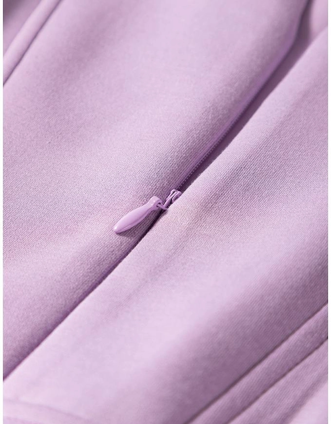 Orchid Bouquet Short Sleeve Zipper Collared Elastic High Waist Romper