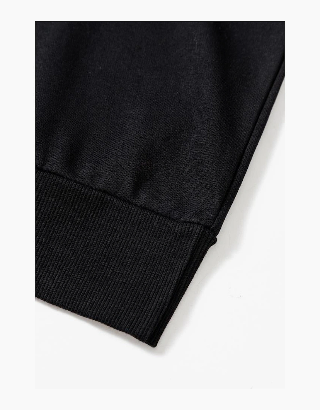 Black Tinsel Game Day Drop Shoulder Graphic Sweatshirt