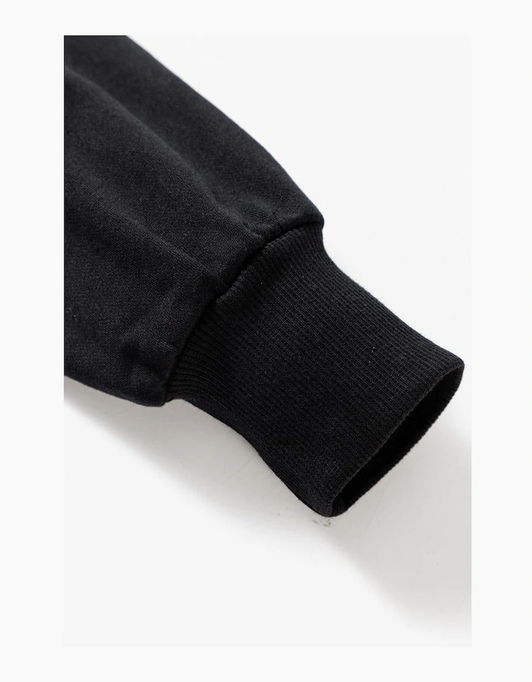 Black Tinsel Game Day Drop Shoulder Graphic Sweatshirt