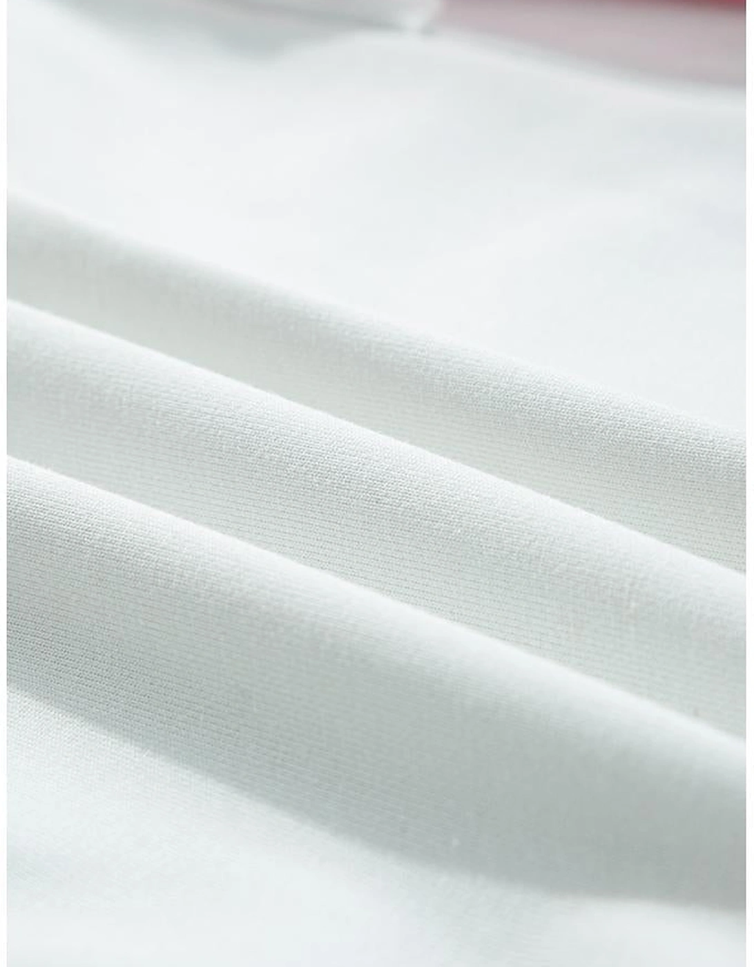 White French Terry Color Block Long Sleeve Top, 11 of 10