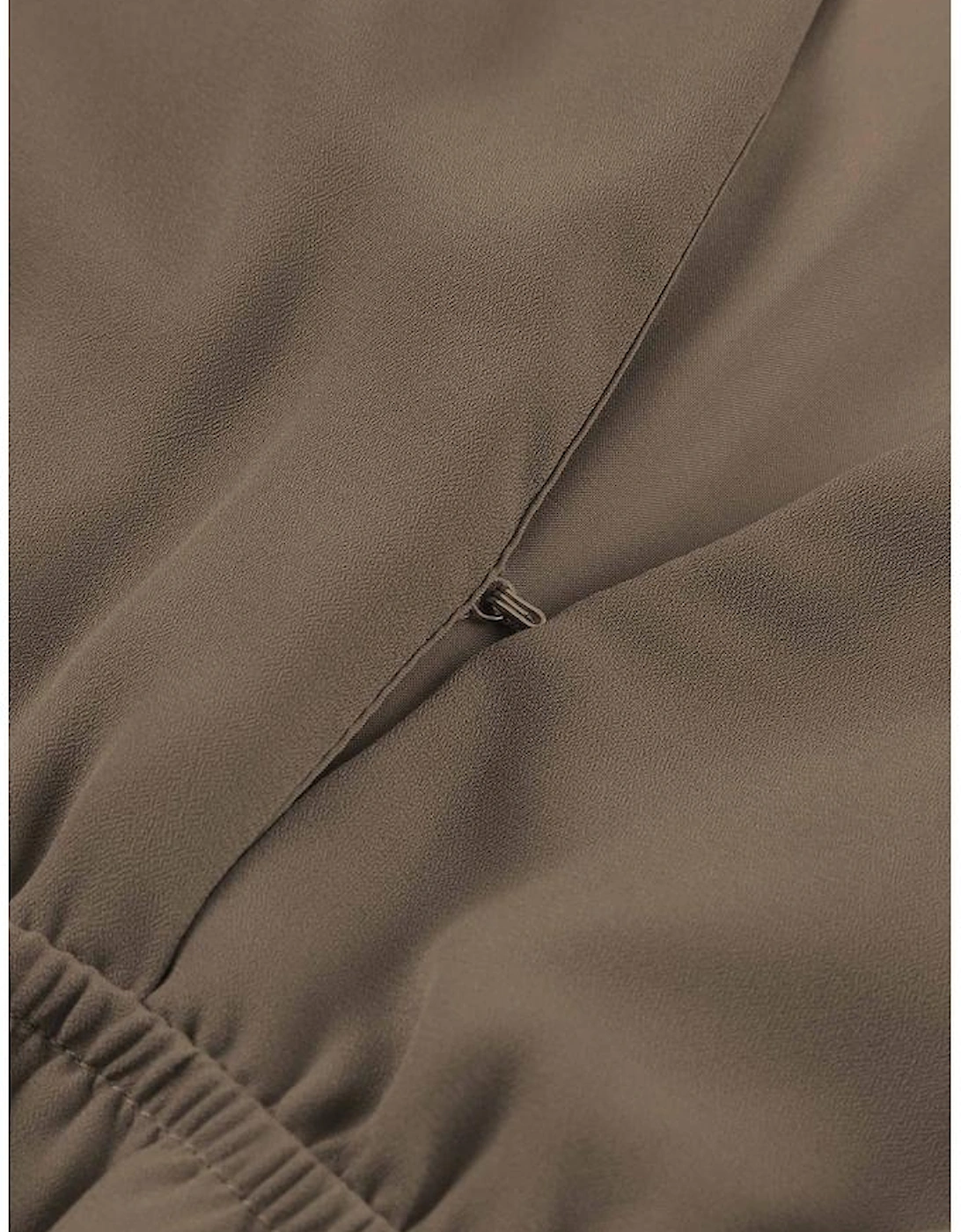 Azura Exchange Tiered Ruffled High Low Long Sleeve Dress