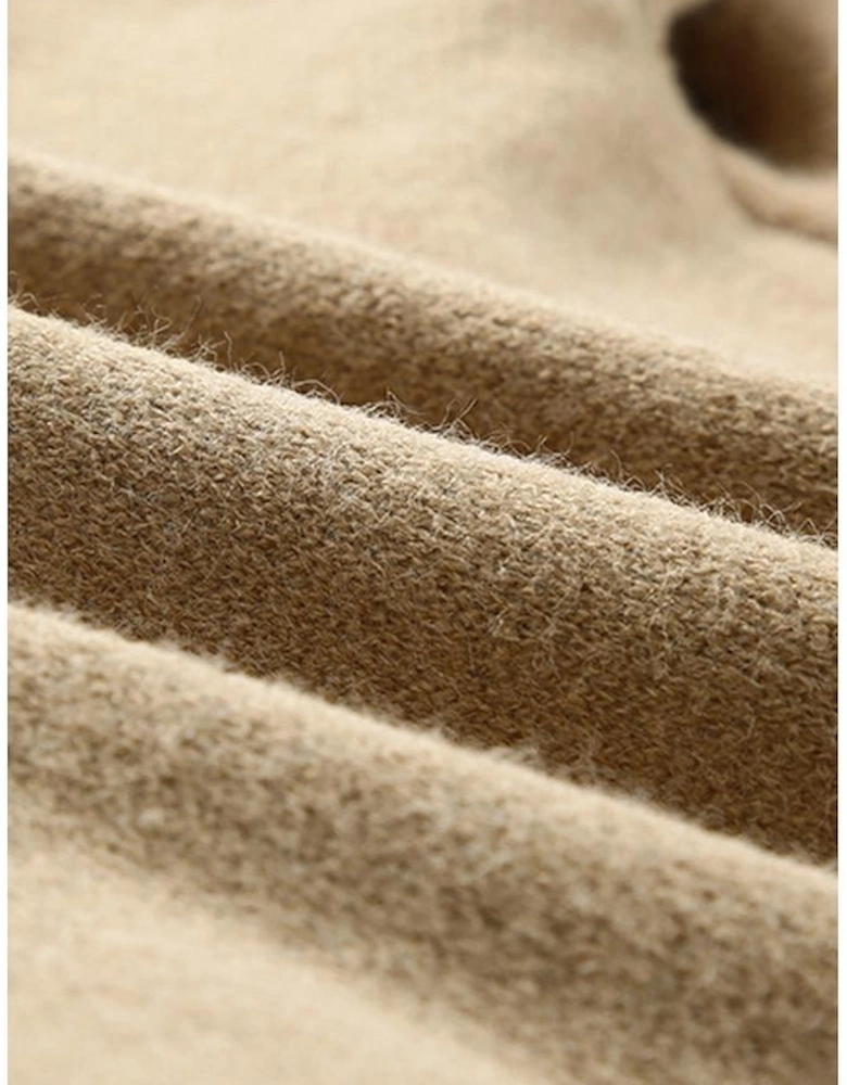 Azura Exchange Khaki Aztec Print Knitted Cardigan