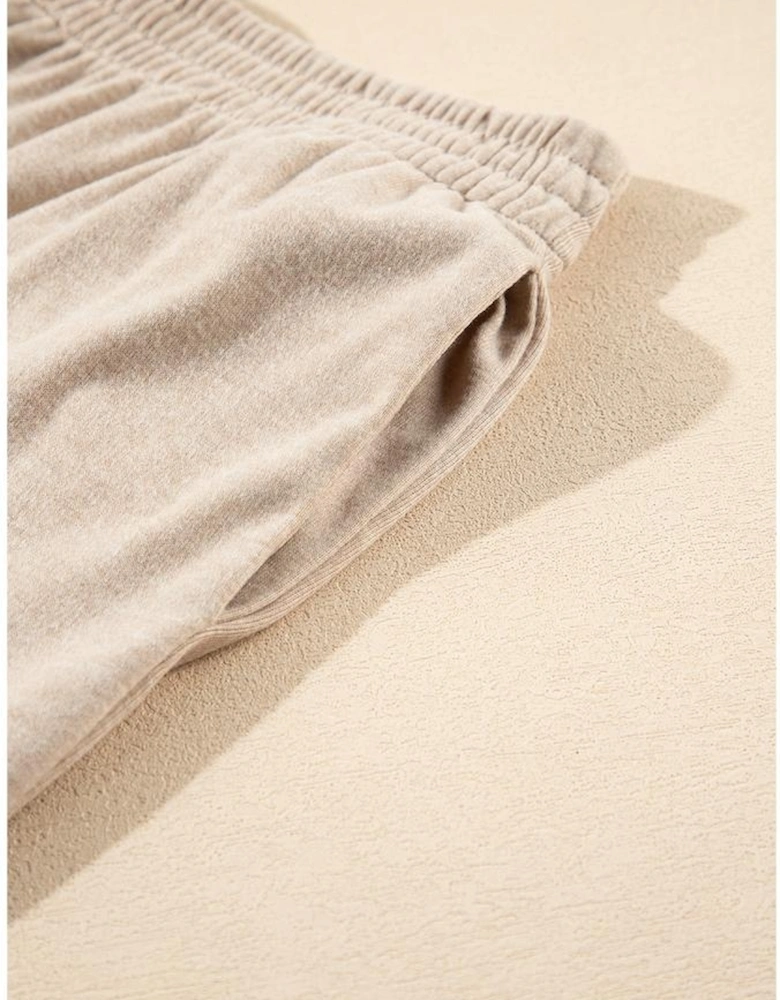 Oatmeal 3-Piece Cozy Knit Lounge Set