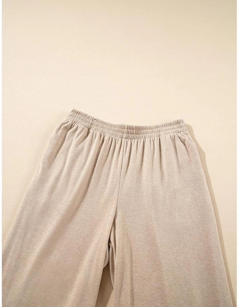 Oatmeal 3-Piece Cozy Knit Lounge Set