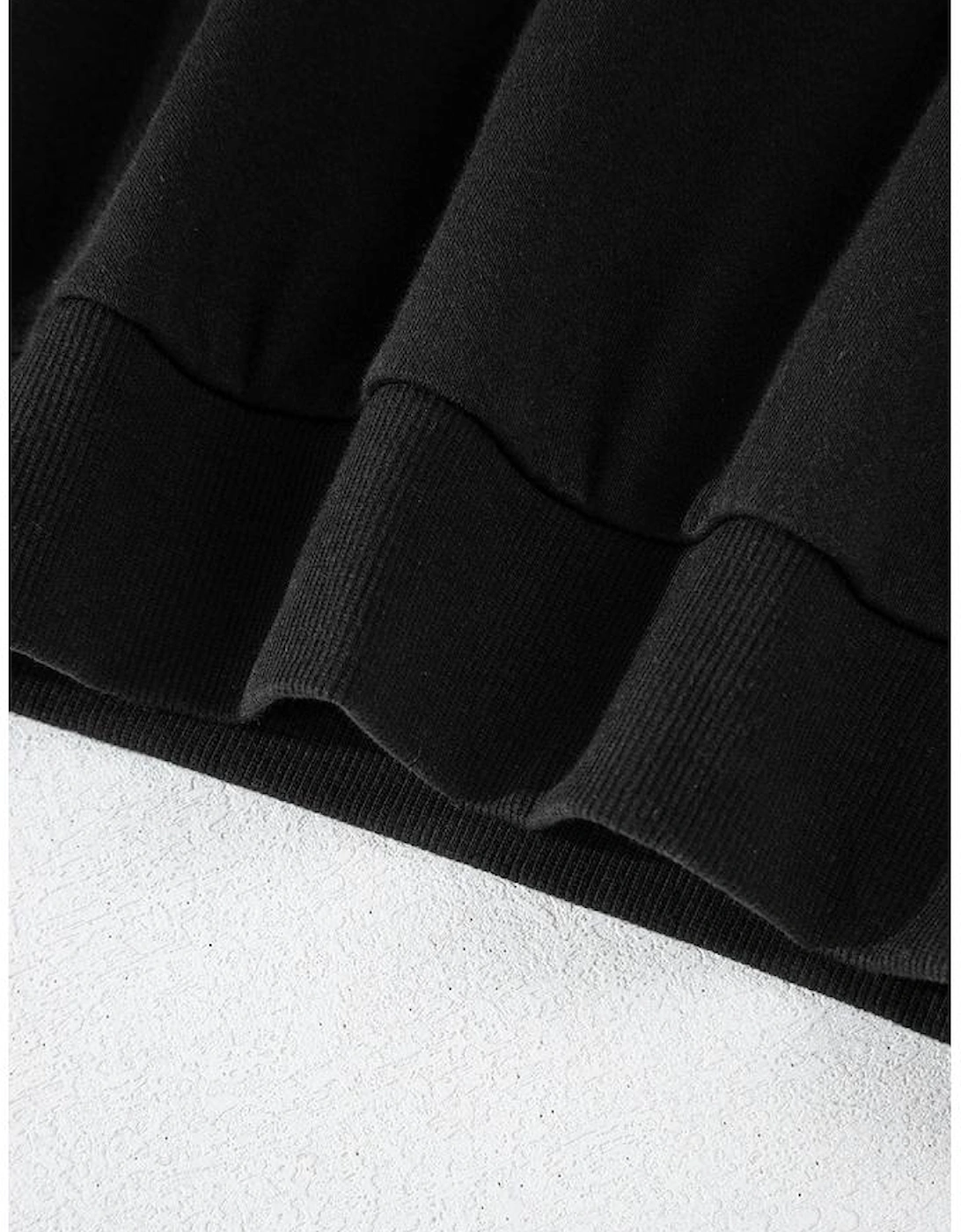 Black GAME DAY Rugby Football Graphic Pullover and Shorts Casual Outfit, 16 of 15