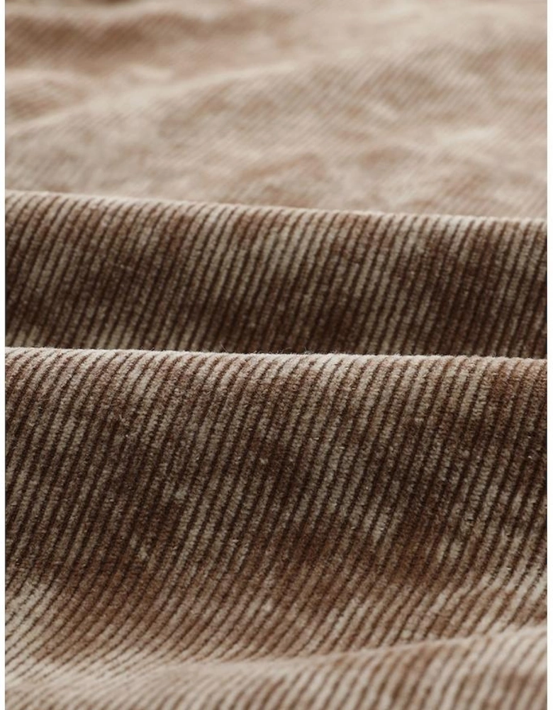 Khaki Vintage Distressed Mineral Wash Oversized Shacket