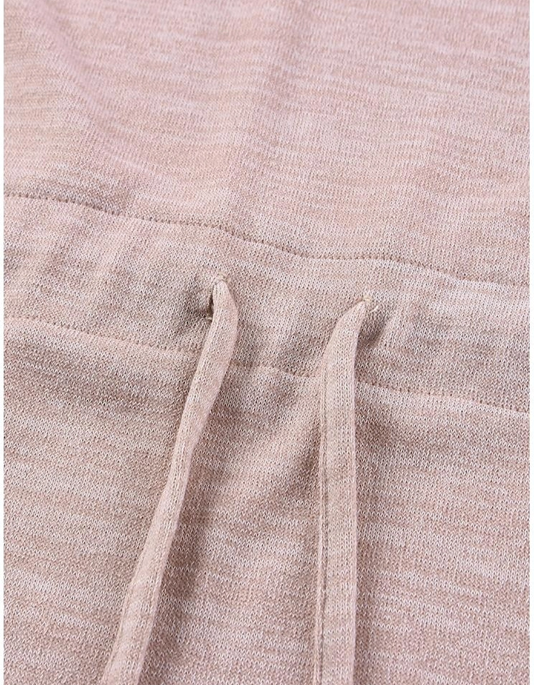 Pink Tunic Back Open Front Cardigan with Pockets