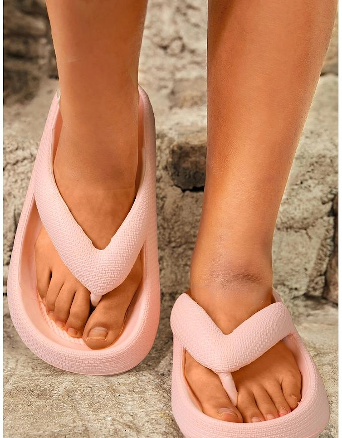 Azura Exchange Pink Soft EVA Flip Flops