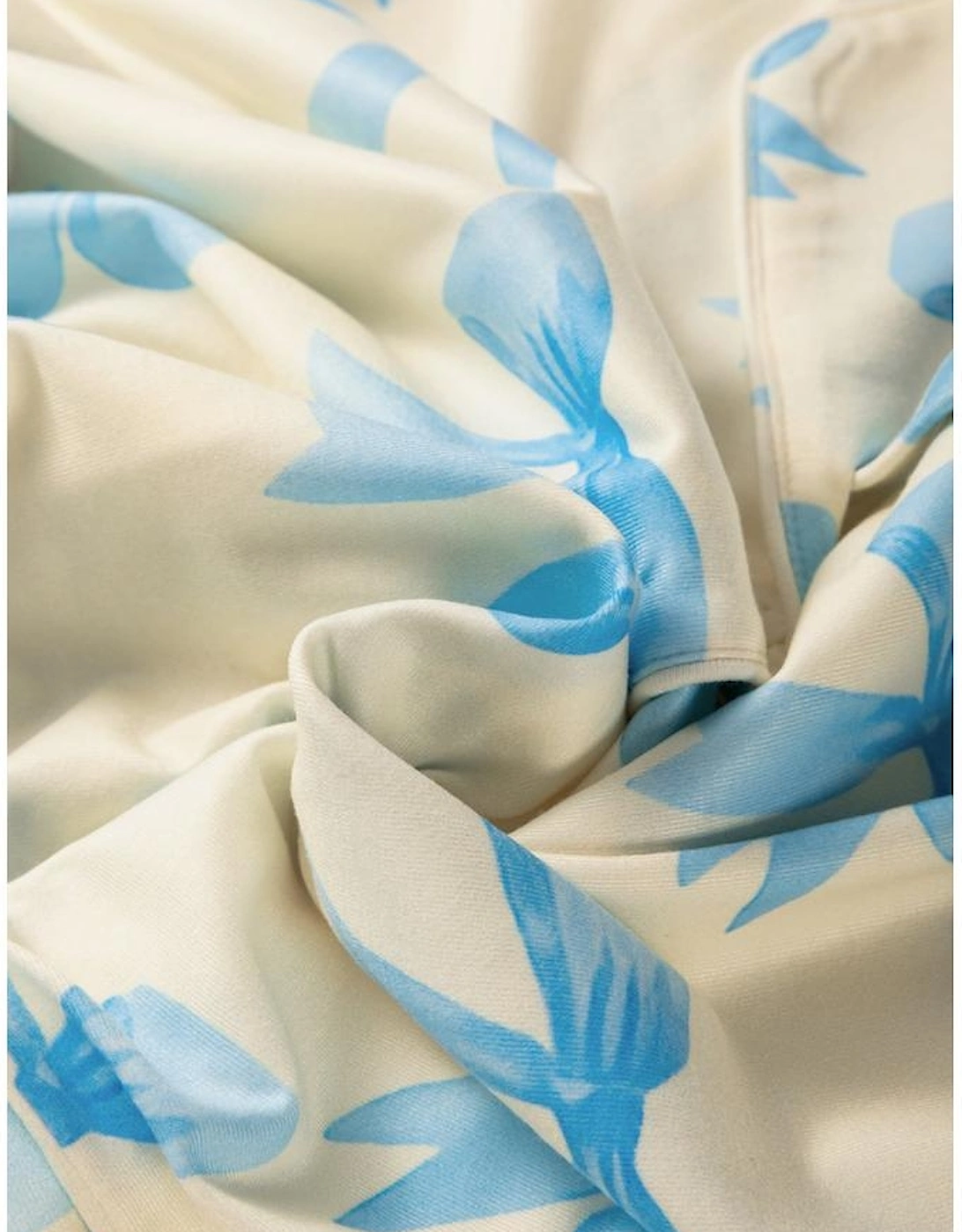 Yellow Bow Printed Short Sleeve Shirt Shorts Pajama Set