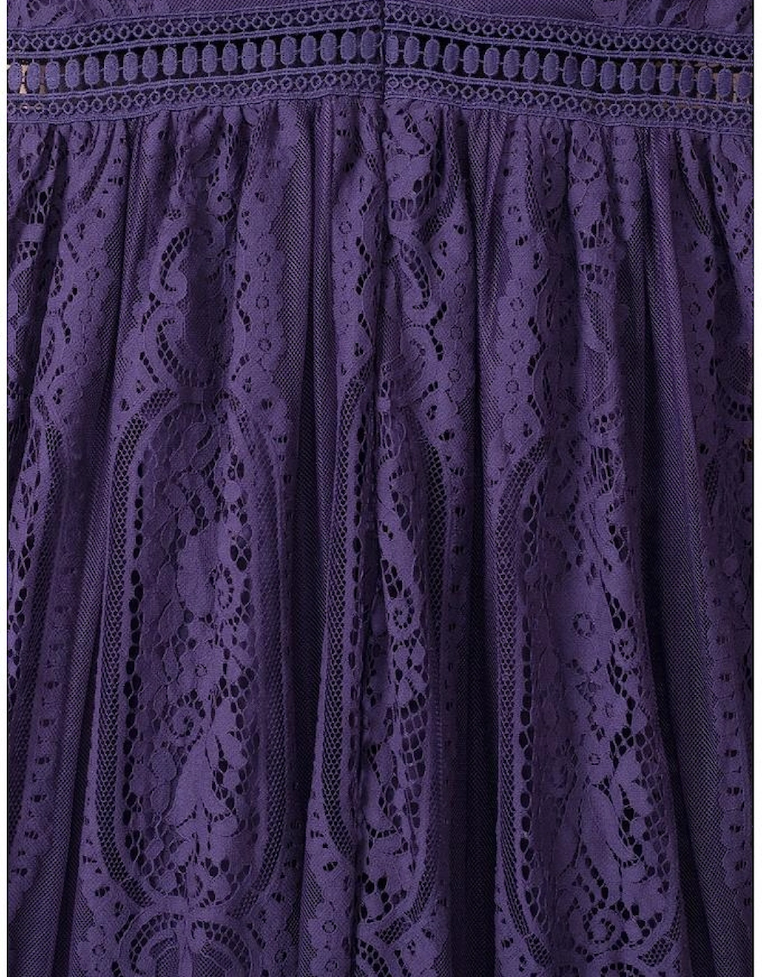 Blue Blue Fill Your Heart Lace Maxi Dress