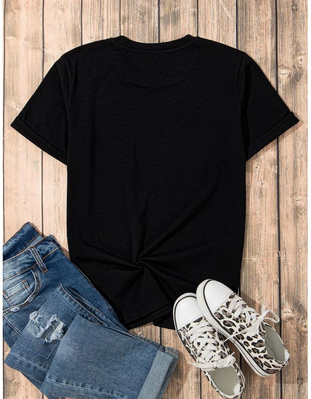 Black Shimmering Crawfish Graphic Tee