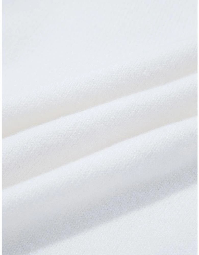 White Tinsel Western Boots Horseshoe Star Knit Crew Neck Sweater