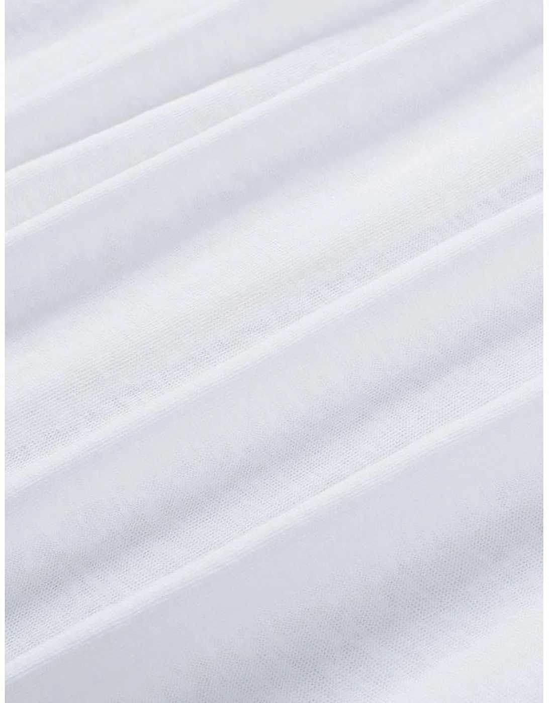 White Solid Color Open-Front Buttons Cardigan