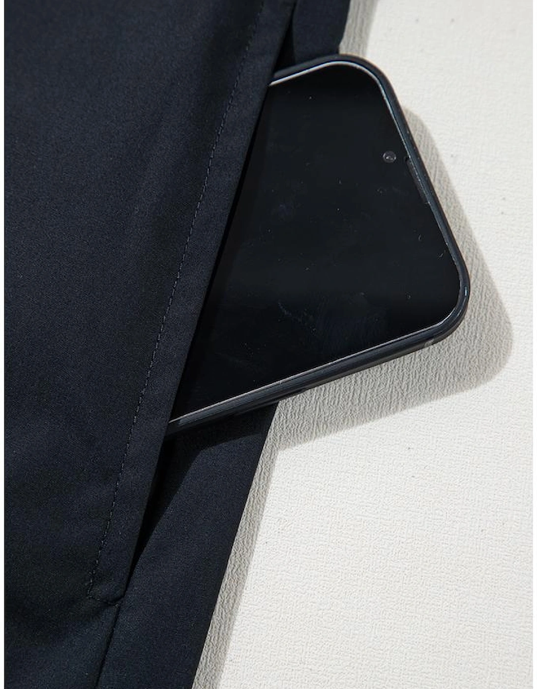 Black Button Up Tie Waist Puff Sleeve Mini Dress