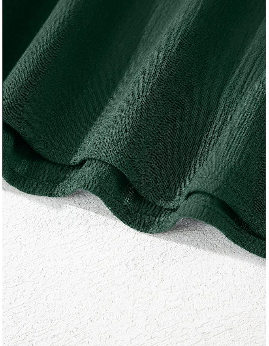 Duffel Green Spaghetti Straps Pocketed Slouchy Maxi Dress